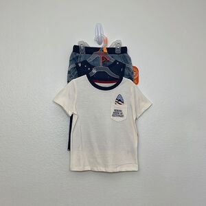 Wonder Nation Americana 4th of July Toddler Boy Set 4T NWT